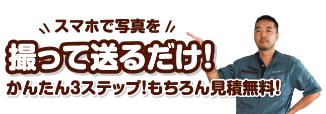 撮って送るだけ！